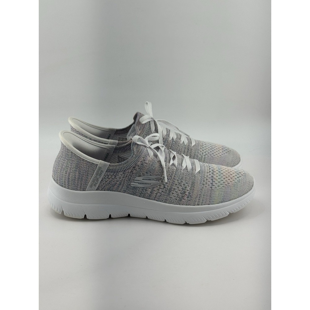Skechers Slip-ins Women's Mystic Glow, White/Multi colorway SN 150274 Size 11